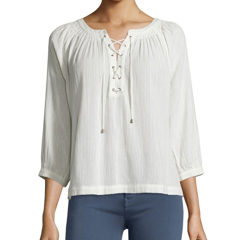 Joie Bordeaux Blouse New With Tags Small